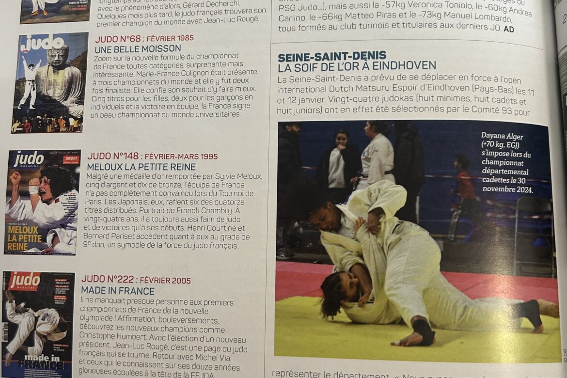 Art Esprit du judo jan 25