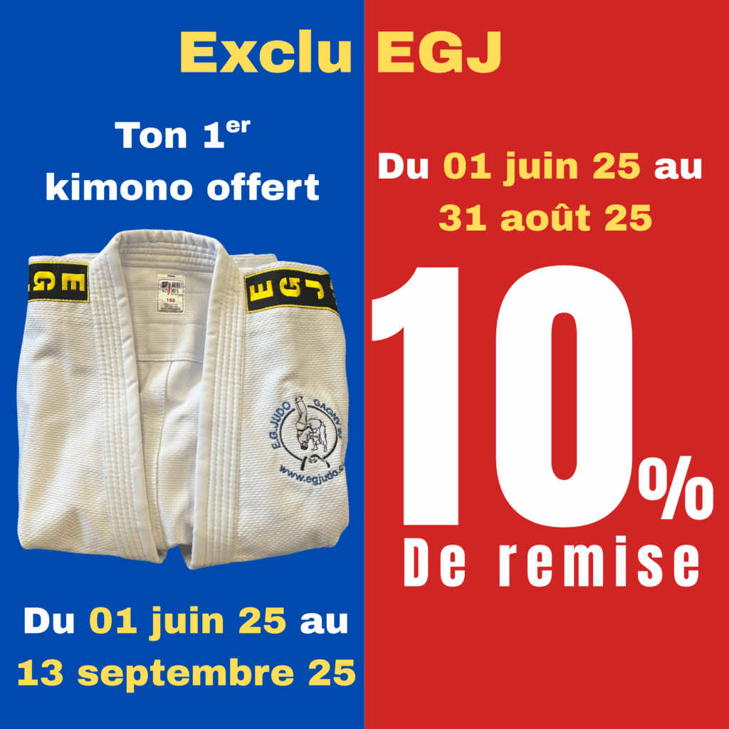 PROMOTION INSCRIPTION EGJ JUDO GAGNY