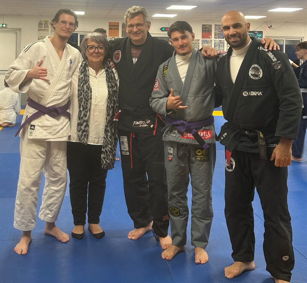 Ruddy Vallet Ceinture violette de JJB