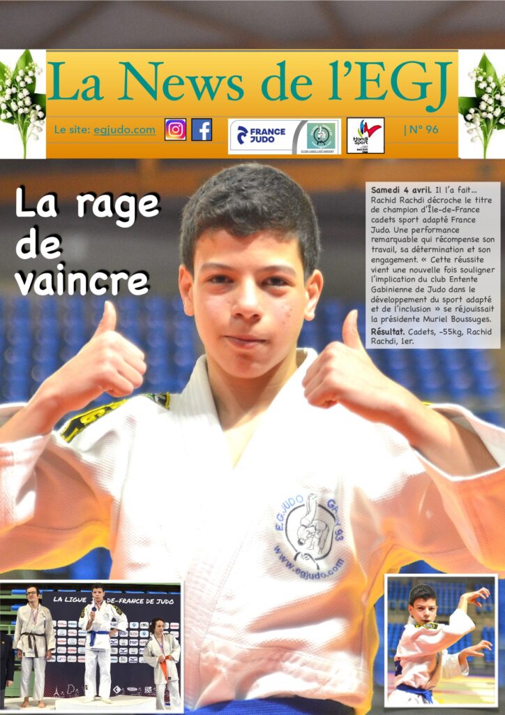 Newsletter EGJ -Judo Gagny